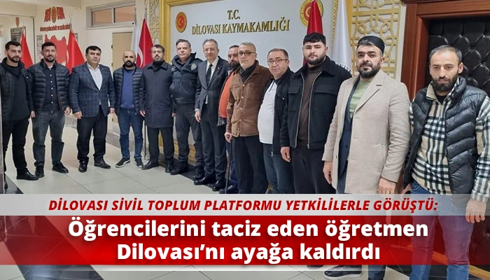 &Ouml;ğrencilerini taciz eden &ouml;ğretmen Dilovası&rsquo;nı ayağa kaldırdı