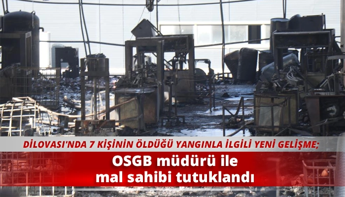OSGB müdürü ile mal sahibi tutuklandı