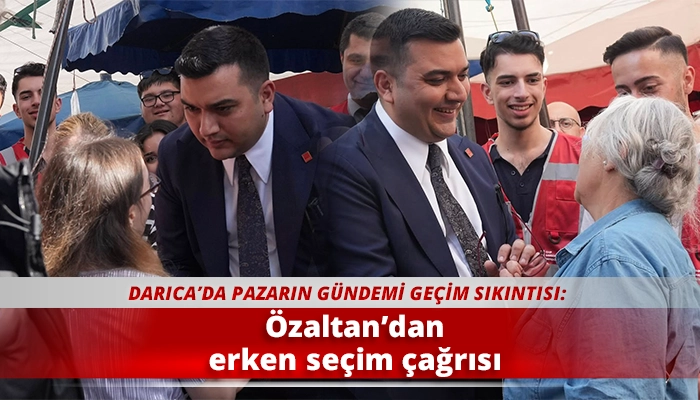 &Ouml;zaltan&rsquo;dan erken se&ccedil;im &ccedil;ağrısı