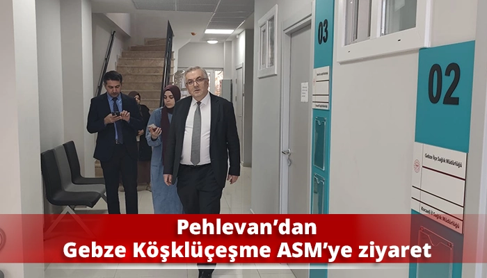 Pehlevan&rsquo;dan Gebze K&ouml;şkl&uuml;&ccedil;eşme ASM&rsquo;ye ziyaret