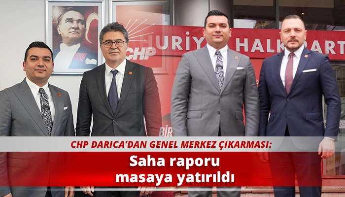 Saha raporu masaya yatırıldı