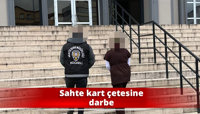 Sahte kart çetesine darbe
