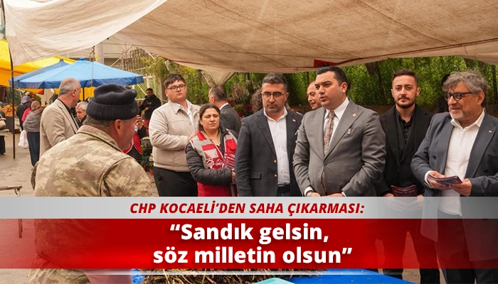 &ldquo;Sandık gelsin, s&ouml;z milletin olsun&rdquo;