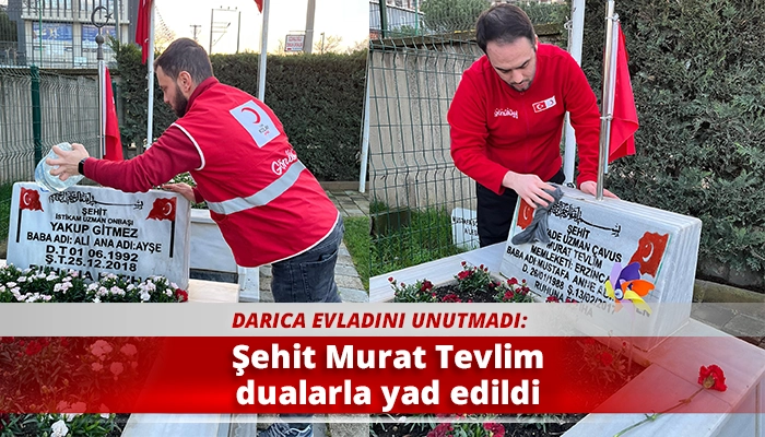 Şehit Murat Tevlim dualarla yad edildi