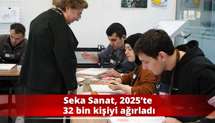 Seka Sanat, 2025&rsquo;te 32 bin kişiyi ağırladı