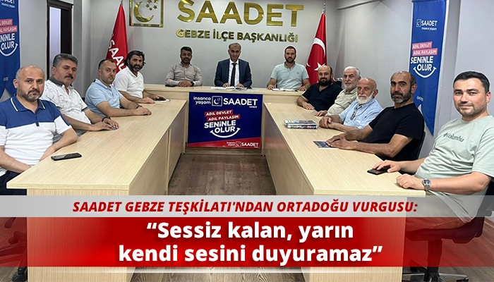 “Sessiz kalan, yarın kendi sesini duyuramaz”