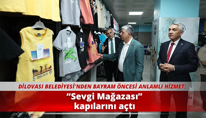 “Sevgi Mağazası” kapılarını açtı