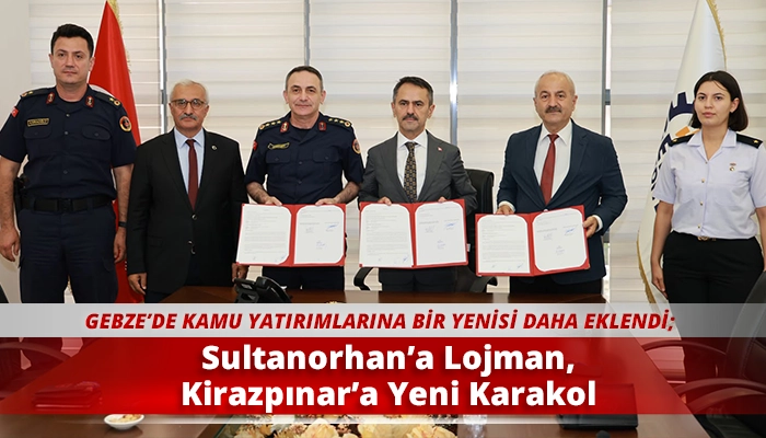 Sultanorhan&rsquo;a lojman, Kirazpınar&rsquo;a yeni karakol!