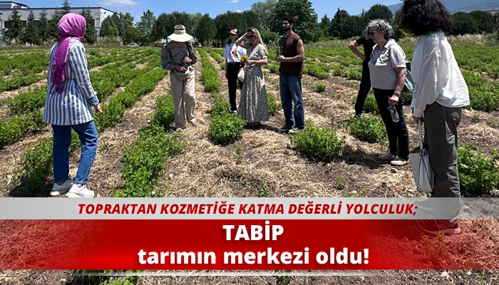 TABİP tarımın merkezi oldu!