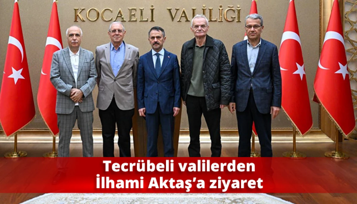 Tecr&uuml;beli valilerden İlhami Aktaş&rsquo;a ziyaret