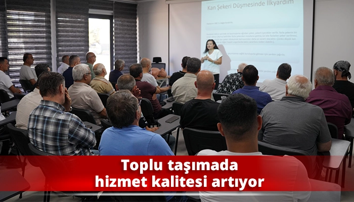 Toplu taşımada hizmet kalitesi artıyor