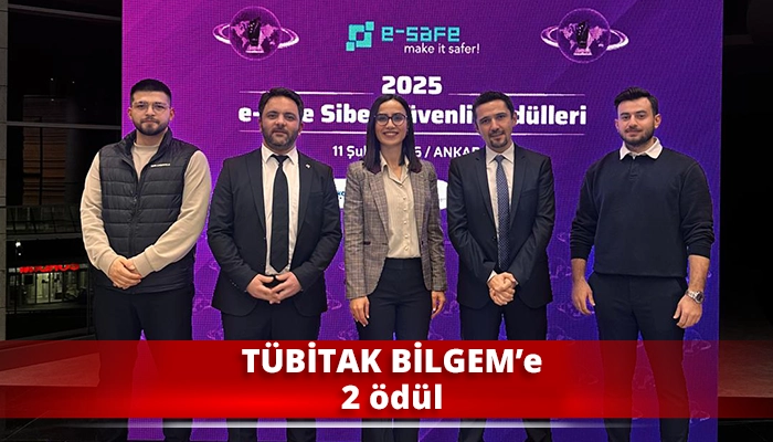 T&Uuml;BİTAK BİLGEM&rsquo;e 2 &ouml;d&uuml;l