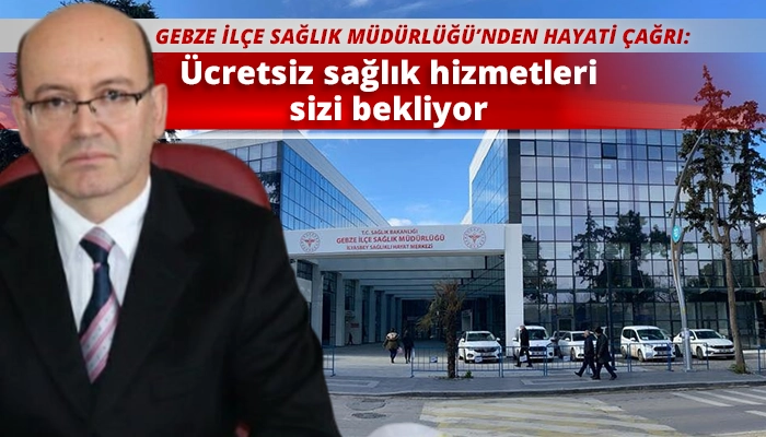 &Uuml;cretsiz sağlık hizmetleri sizi bekliyor