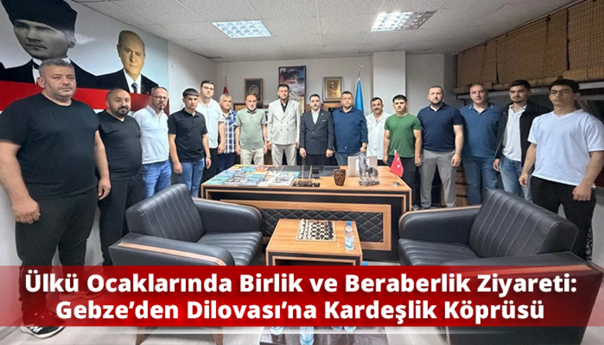 Gebze&rsquo;den Dilovası&rsquo;na kardeşlik k&ouml;pr&uuml;s&uuml;