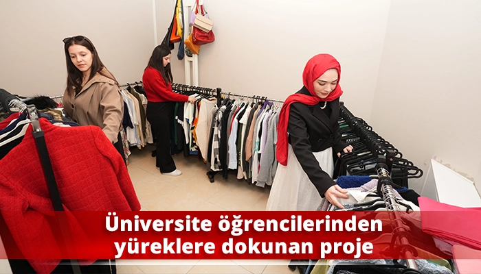 &Uuml;niversite &ouml;ğrencilerinden y&uuml;reklere dokunan proje
