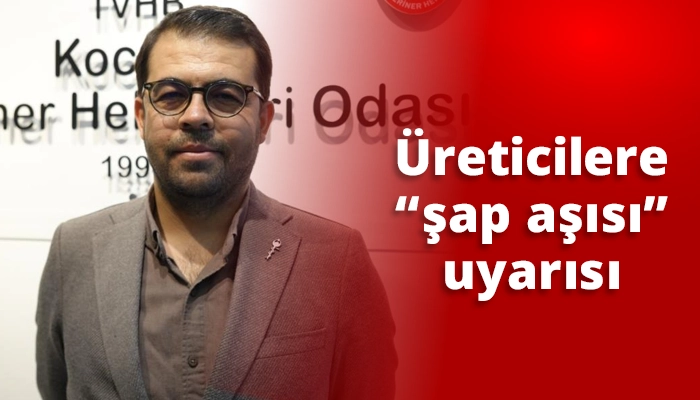 &Uuml;reticilere &ldquo;şap aşısı&rdquo; uyarısı
