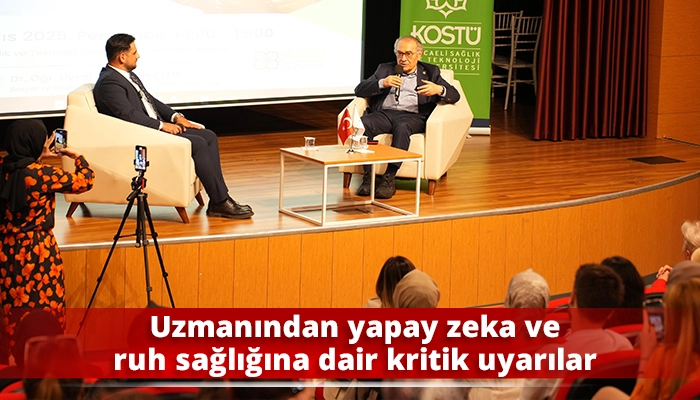 Uzmanından yapay zeka ve ruh sağlığına dair kritik uyarılar
