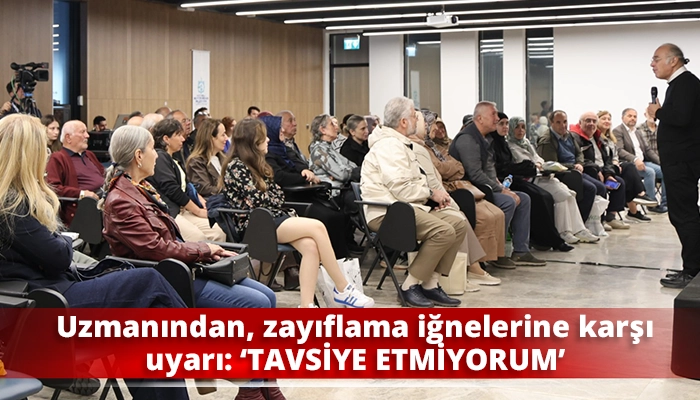 Uzmanından, zayıflama iğnelerine karşı uyarı: &lsquo;TAVSİYE ETMİYORUM&rsquo;