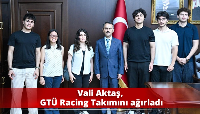 Vali Aktaş, GT&Uuml; Racing Takımını ağırladı