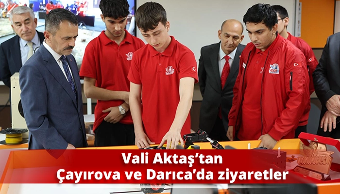 Vali Aktaş’tan Çayırova ve Darıca’da ziyaretler