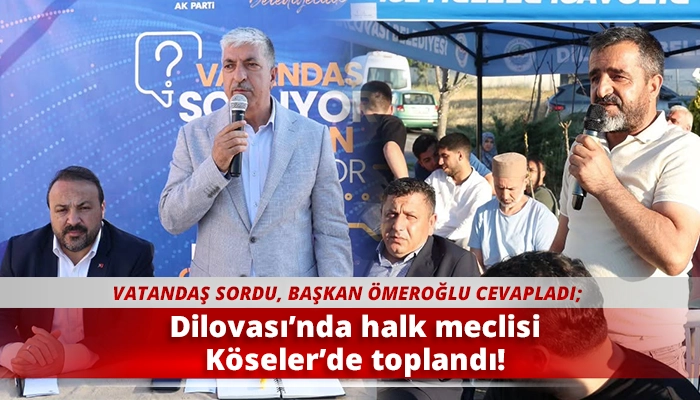 Vatandaş sordu, Ramazan &Ouml;meroğlu cevapladı