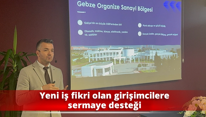Yeni iş fikri olan girişimcilere sermaye desteği