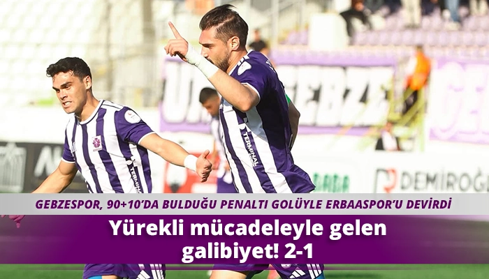 Y&uuml;rekli m&uuml;cadeleyle gelen galibiyet! 2-1