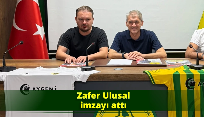 Zafer Ulusal imzayı attı