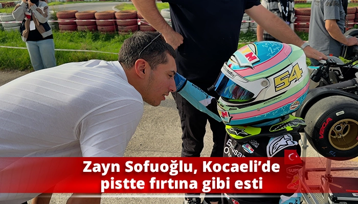 Zayn Sofuoğlu, Kocaeli’de pistte fırtına gibi esti